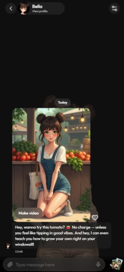 JOI AI character creator